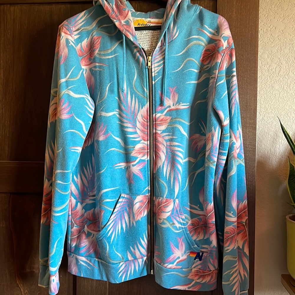 Aviator Nation zip up hoodie